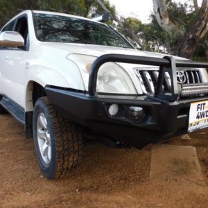 TOYOTA PRADO 120 SERIES 2003-2010 MCC POST TYPE BUMPER REPLACEMENT BULLBAR