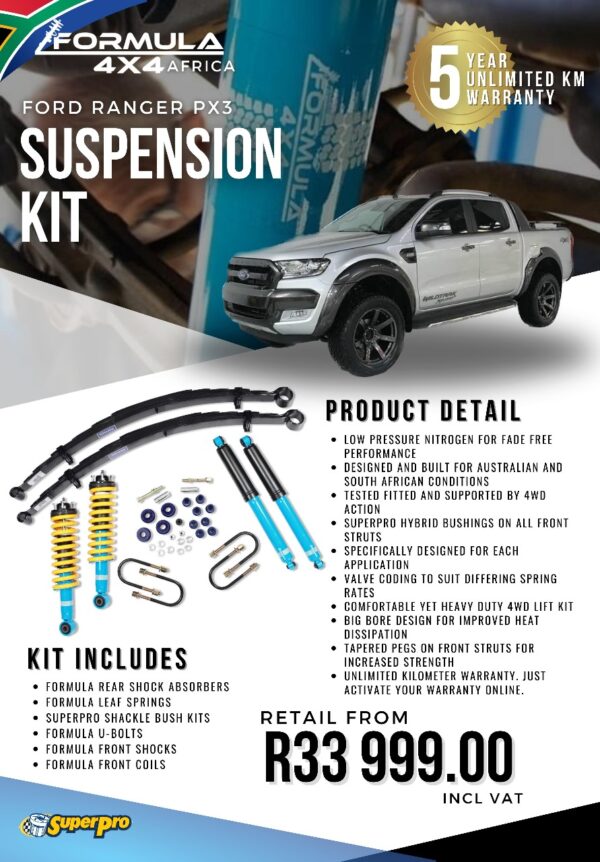 Ford Ranger Px3 2018 2022 Formula 4x4 Suspension Upgrade Light Duty ford-ranger-px3-2018-2022-formula-4x4-suspension-upgrade-light-duty