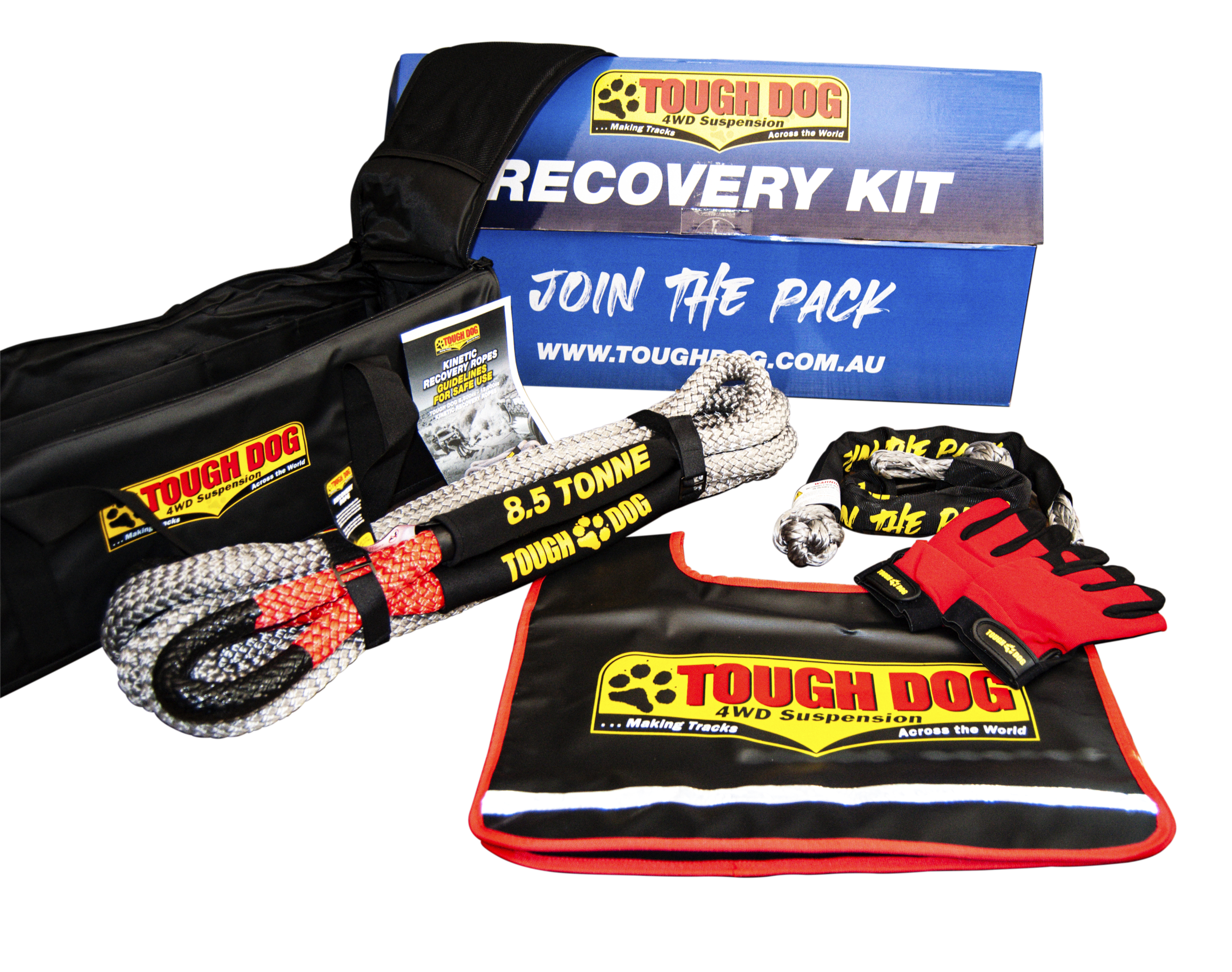 Rc Recovery Rope Recovery Kit 8.5T/Kenetic Rope - RCLA Suspensions